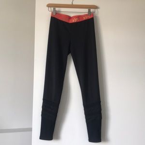 Abercrombie Kids Black Active Leggings 13/14